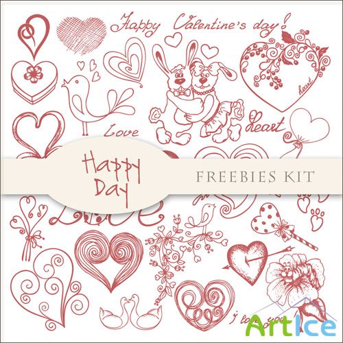 Scrap-kit - Happy Valentines Day