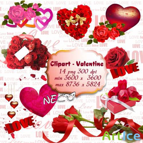 Clipart - Valentine