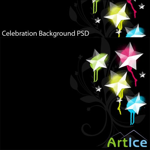 Psd Star Backgrounds for Photoshop