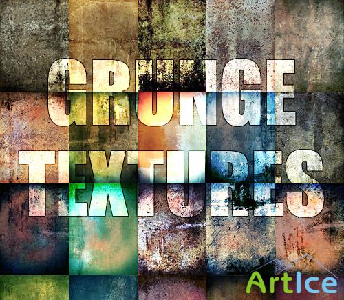 20 Grunge Textures  for Photoshop