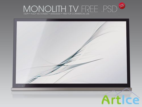Monolith TV PSD Template