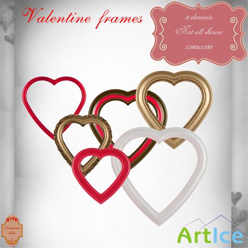 Scrap-kit - Valentine Frames