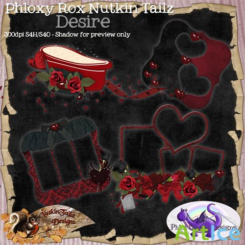 Scrap-kit - Desire Frames