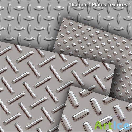 Diamond Plates textures for Photoshop