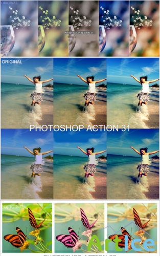 Cool Photoshop Action pack 204