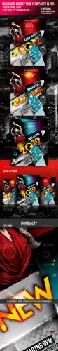 GraphicRiver - 2011 New Year Dance Music Party Night Flyer (REUPLOAD)