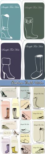 Fashion Boots Vector