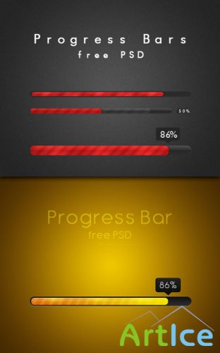 Progress Bar PSD