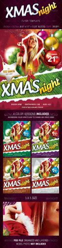 GraphicRiver - Christmas Night Flyer Template