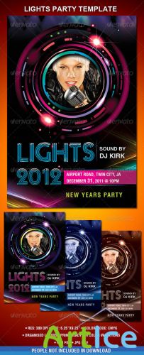 GraphicRiver - New Year's Party Flyer