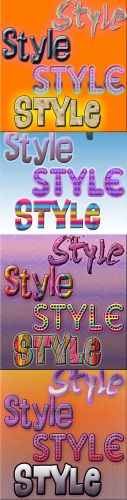 Cool Text styles for Photoshop pack 23