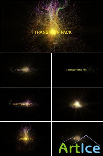 Videohive - Particules Transitions Pack 852423 - Project for After Effects