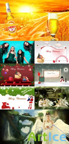 PSD collection for Photoshop 2011 pack # 76