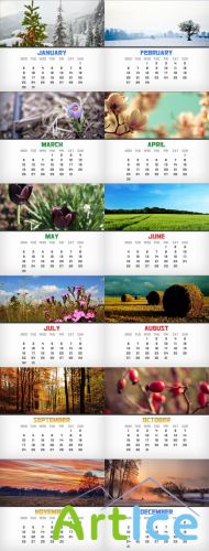 Calendar on 2012 Year