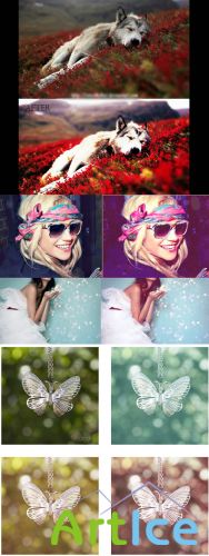 Cool Photoshop Action pack 233
