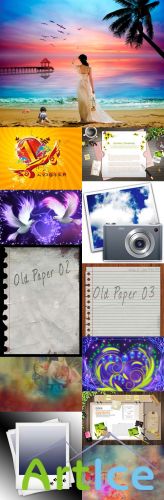 PSD collection for Photoshop 2011 pack # 83