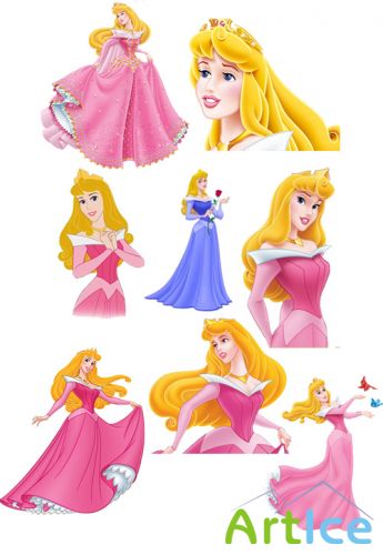 PSD for Photoshop - Beautiful Princess