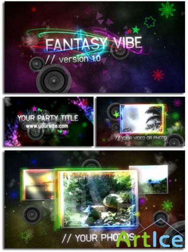 Videohive - Fantasy Vibe V1 - Full HD 39400 - Project for After Effects