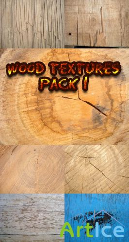 Wood textures pack 1 for Photoshop