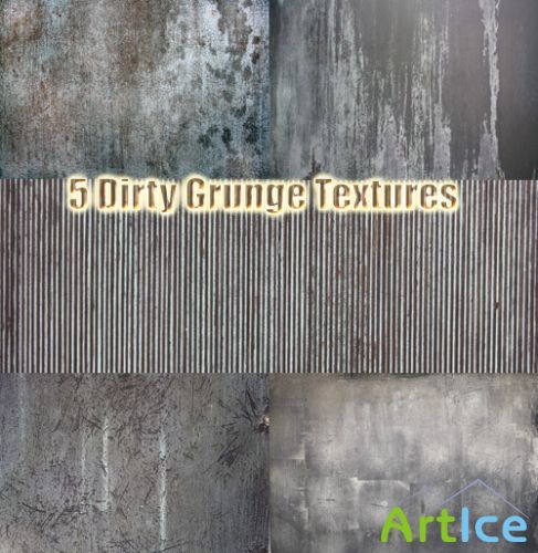 5 Dirty Grunge Textures for Photoshop