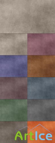 Grunge Texture with 11 Colors