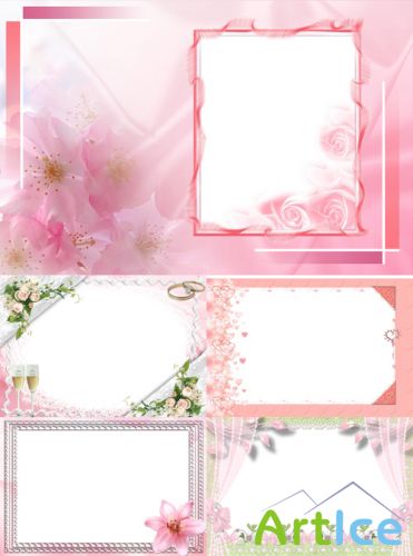 New Collection of Photo frames for Valentine's Day pack 4
