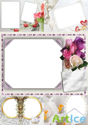 New Collection of Photo frames for Valentine's Day pack 2