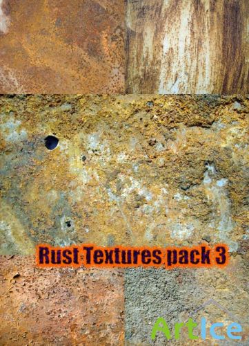 New Rust Textures pack 3 for Photoshop