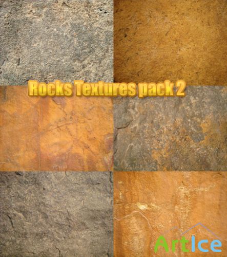 New Rocks Textures pack 2 for Photoshop