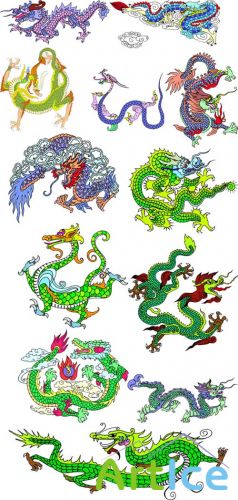 New Collection of dragons Psd 2012 for Photoshop