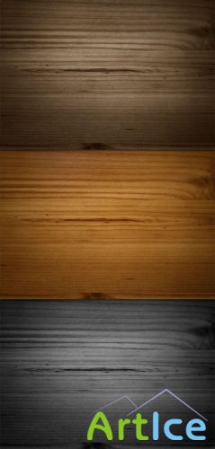 Wood Texture with 3 Colors