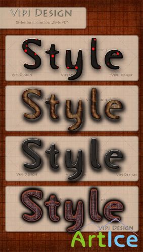 Style VD Styles for Photoshop