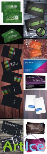 Collection of business cards 2012 pack 1
