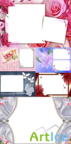 New Collection of Photo frames for Valentine's Day pack 10