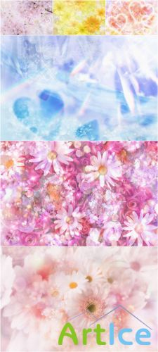 Floral & Romantic backgrounds 2