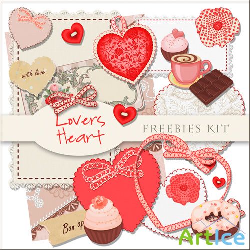 Scrap-kit - Lovers Heart