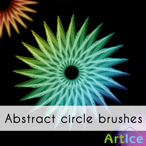 Abstract Circle Brushes for Photoshop