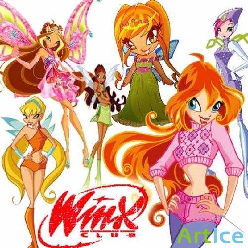  Photoshop - Winx ( PSD / GIF / PNG )