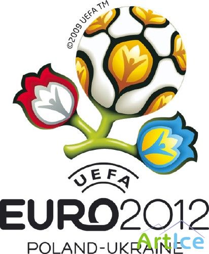 Vector logo EURO 2012