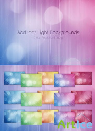 Abstract Light Backgrounds - MediaLoot