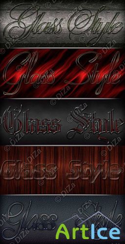 Glass Layer Styles for Photoshop