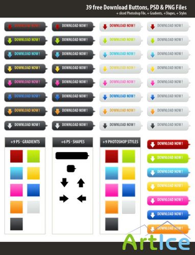 Download Buttons Collection