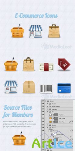 Free E-Commerce Icons - MediaLoot