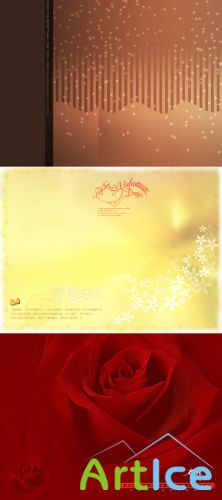 Romantic Psd backgrounds for Photoshop
