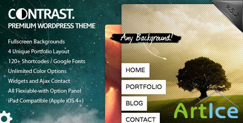 ThemeForest - Contrast v5.2 for Wordpress 3.x