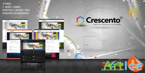 ThemeForest - Crescento - Business and Portfolio Theme - Rip