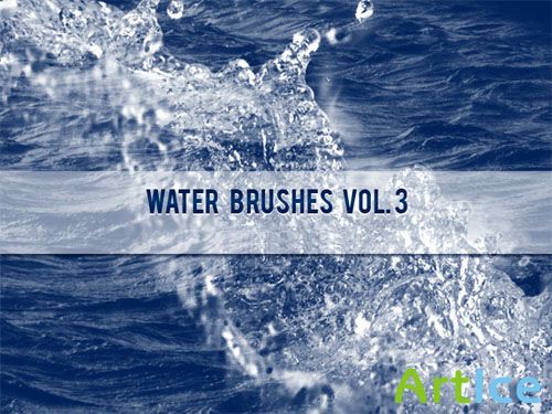 Water Brushes for Photoshop Vol. 3