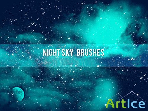 Night Sky Brushes for Photoshop