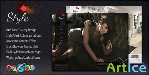 ThemeForest - Style Premium One Page Template - Rip