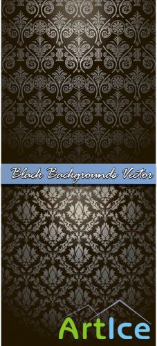 Black Backgrounds Vector